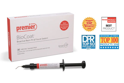 Premier® BioCoat new bioactive resin pit and fissure sealant 1.2mL Syringe