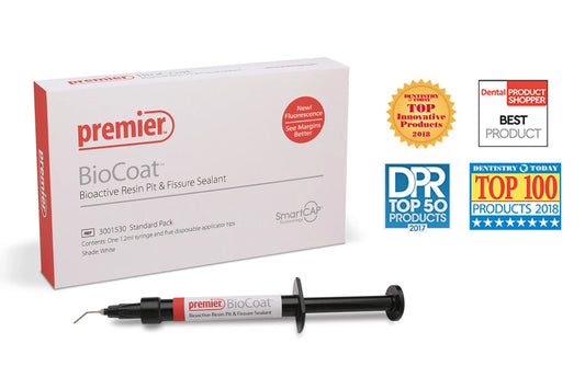 Premier® BioCoat new bioactive resin pit and fissure sealant 1.2mL Syringe