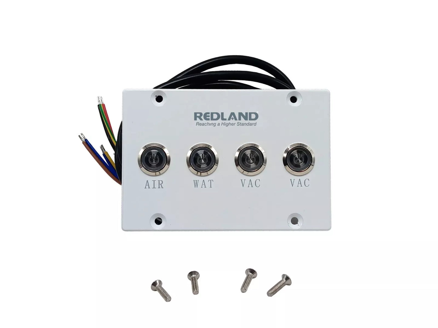 REDLAND Remote Control Panels with 4 buttons for AIR WATER & VACUUM PUMP