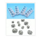 REDLAND Ni-Chro STAINLESS STEEL Primary Molar KIDS CROWN KIT/REFIL All sizes 5/pk