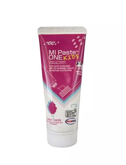 GC MI Paste® ONE Kids Anti-Cavity Toothpaste with Milk Protein 46g/pk, Bio-Cal