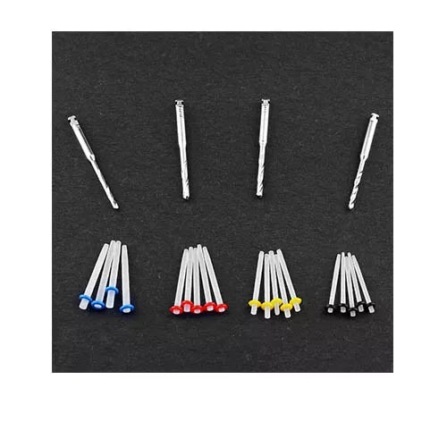 AAA Dental Oral Teeth High Intensity Fiber Resin Post & Drills Quartz (ASSORTED PACK)