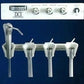 DCI Dental Panel Mount Automatic Control Flush Unit for 3 Handpieces & Syringe