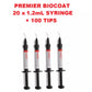 Premier® BioCoat new bioactive resin pit and fissure sealant 1.2mL Syringe