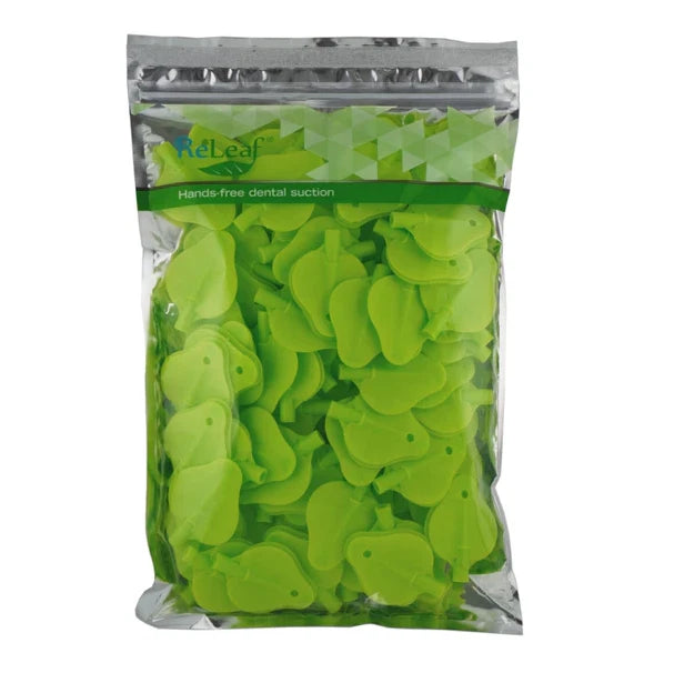 Dental ReLeaf HVE Hands free suction System Disposable Leaves Refill (Pack Of 100)