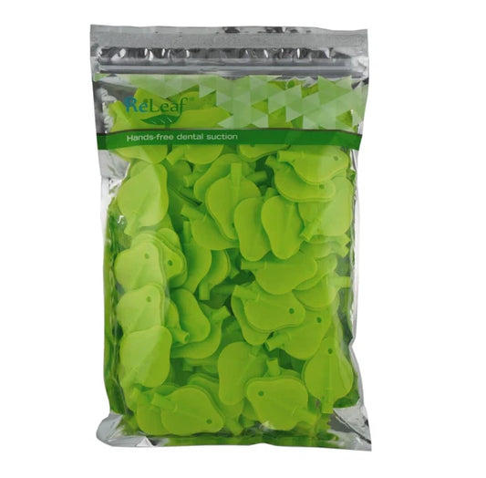 Dental ReLeaf HVE Hands free suction System Disposable Leaves Refill (Pack Of 100)