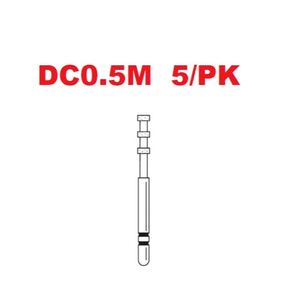 Premier Dental TWO STRIPER Diamond DC0.5M – Depth Marker COARSE Burs 5/pk USA