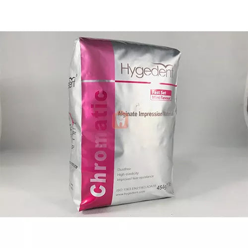 Hygedent Chromatic Fast Set MINT Flavour - Alginate Impression 1 lb (24 pack)