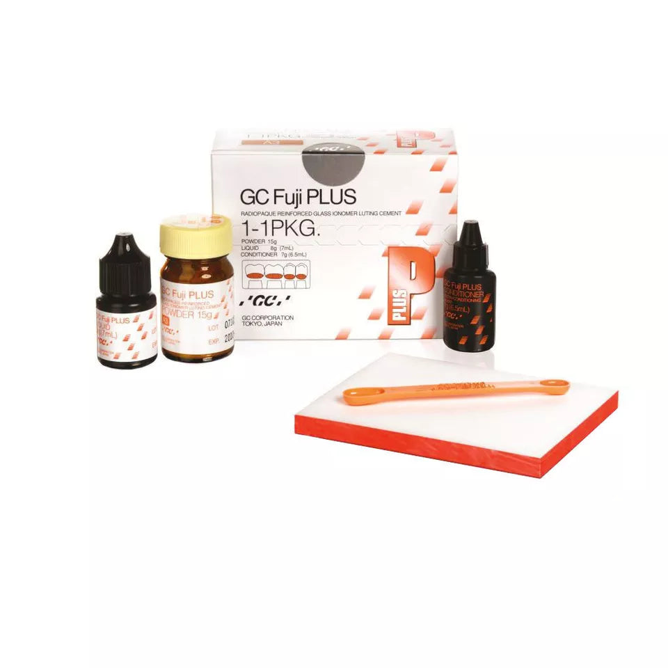 GC Fuji Plus Resin Modified Glass Ionomer Luting Cement 1:1:1 Kit