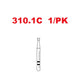 Premier Dental TWO STRIPER Diamond 310.1C Inverted Cone Coarse Grit Burs (1/pk)
