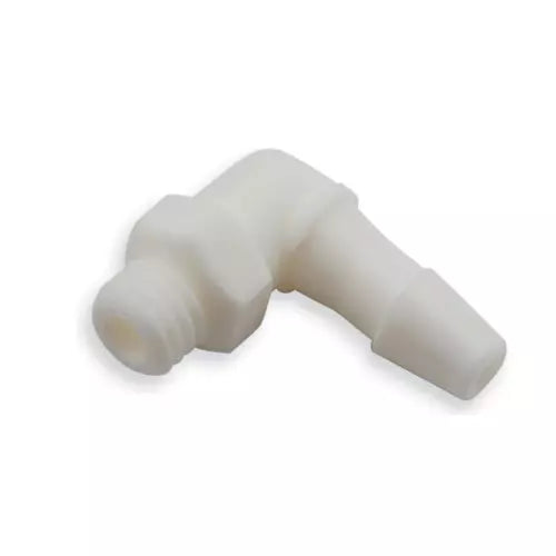 DCI 10-32 Male x 1/8" Barb Elbow, Plastic ;piece 10 PN 0081 (Pack of 6)