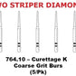 Premier Dental TWO STRIPER Diamond 764.10 – Curettage K Coarse Grit Burs 5/pk