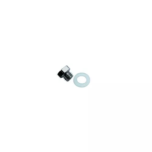 Dental Brass Hex #10-32 Plug with 10-32 nylon washer (20 piece) (DCI Type) (pack of 6)