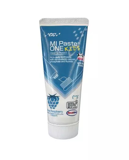 GC MI Paste® ONE Kids Anti-Cavity Toothpaste with Milk Protein 46g/pk, Bio-Cal