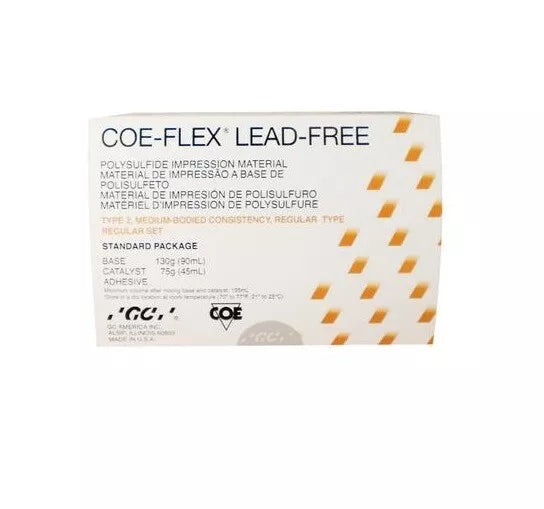 GC America COE-FLEX Polysulfide Impression Material Medium body, Regular Set