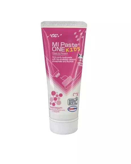 GC MI Paste® ONE Kids Anti-Cavity Toothpaste with Milk Protein 46g/pk, Bio-Cal