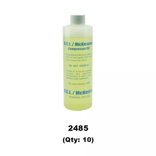 DCI Non-Synthetic Lubricated Compressor Oil (10 Pack) Dental & Accessories