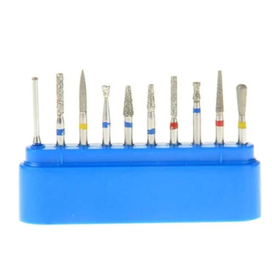 Redland Dental Diamond Bur FG-4104 Inlay & Onlay Preparation Kit 10pcs/Kit