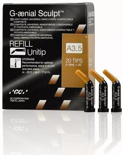 G-aenial Sculpt Universal Composite 20/ Unitip Refill GC America