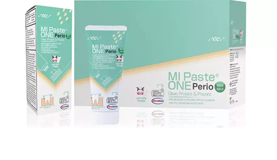 GC MI Paste® ONE Perio Mild Mint Anti-gingivitis Toothpaste with Bio-Cal 42g/pk